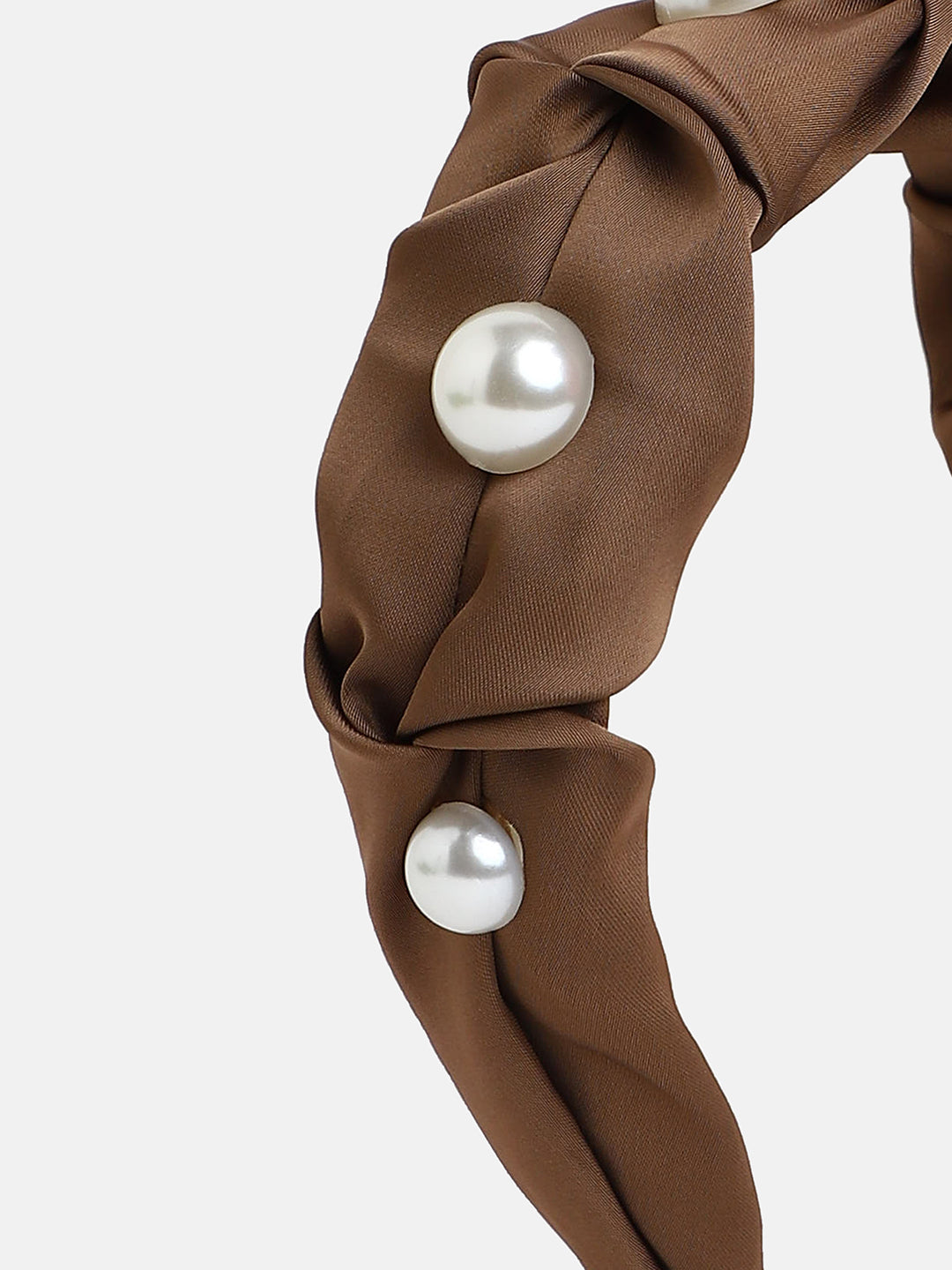 Women's The Ruched Hairband - Olive Green
