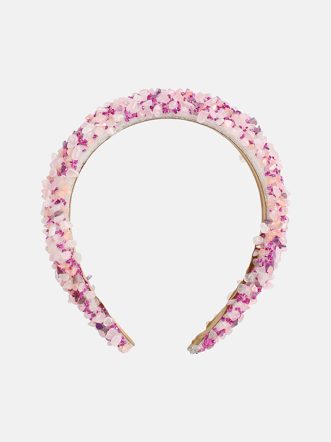 Women's The Cluster Hairband - Peach Pink