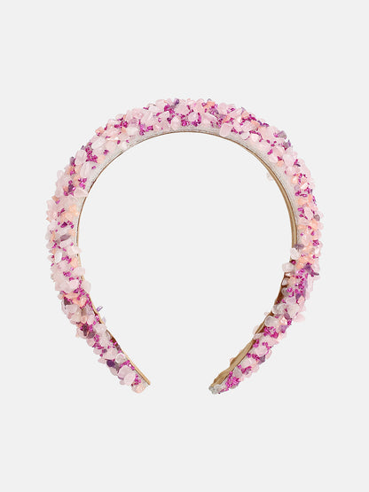 Women's The Cluster Hairband - Peach Pink