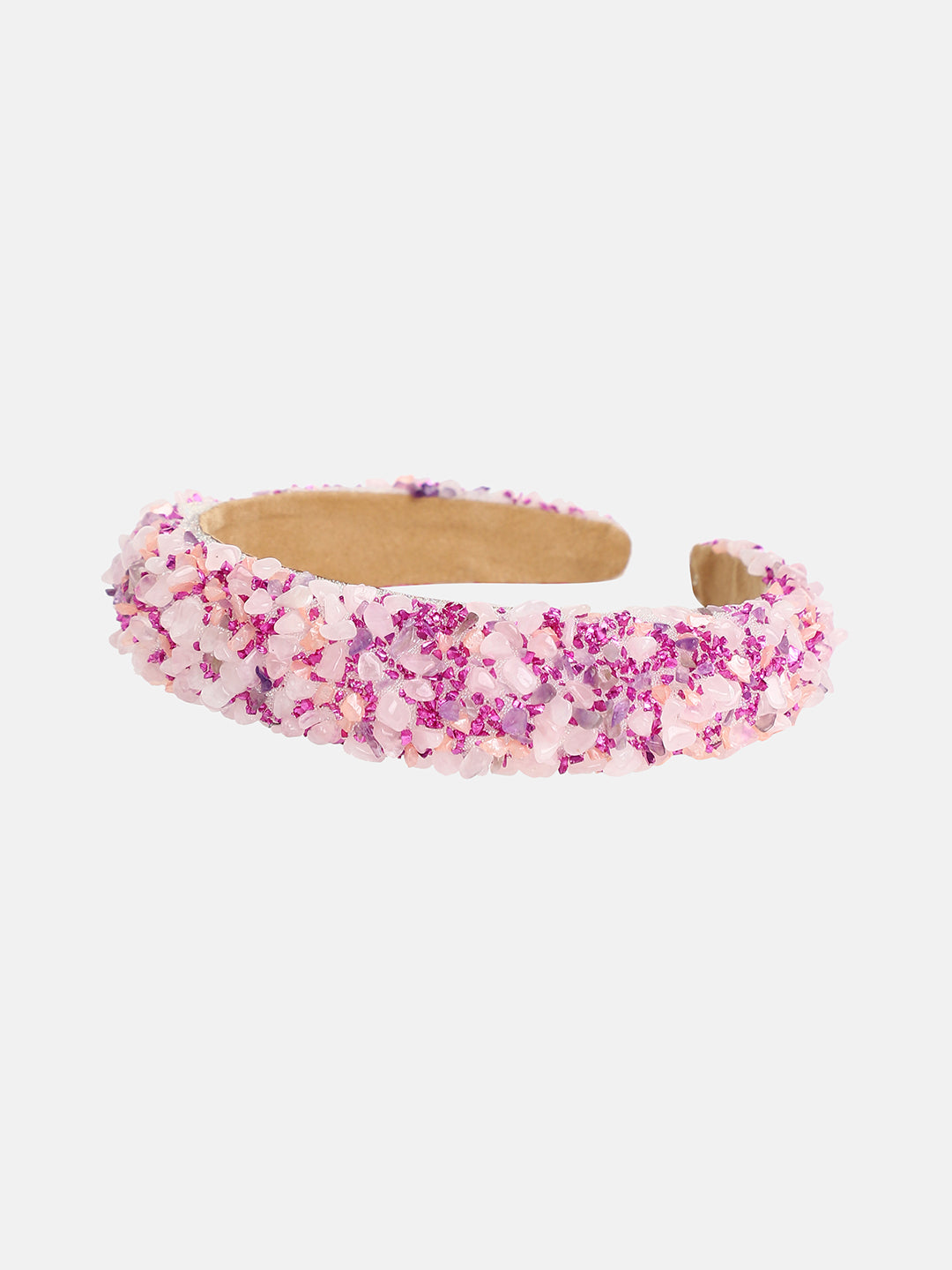 Women's The Cluster Hairband - Peach Pink