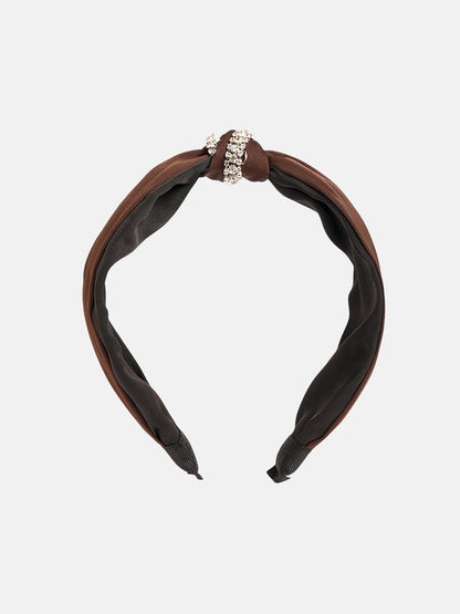 The Bijou Bow Hairband - Antique Gold-SOHIBD6120