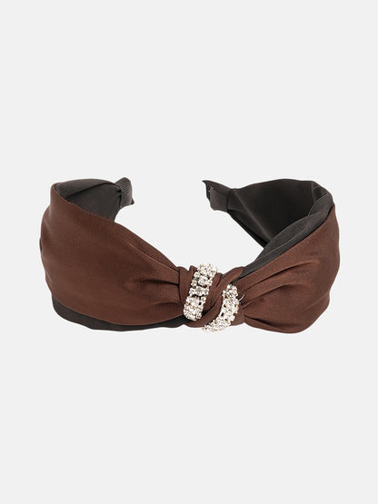 The Bijou Bow Hairband - Antique Gold-SOHIBD6120