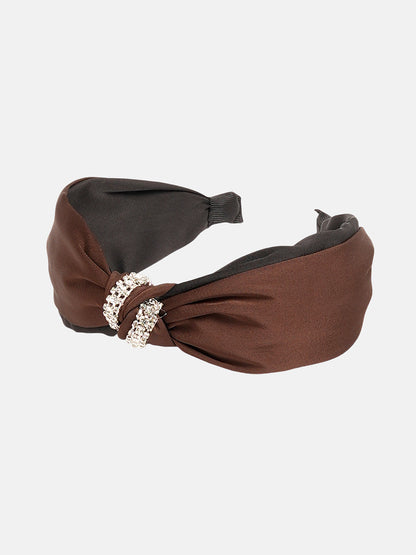 The Bijou Bow Hairband - Antique Gold-SOHIBD6120