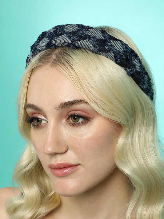 The Bijou Bow Hairband - Antique Gold-SOHIBD6120