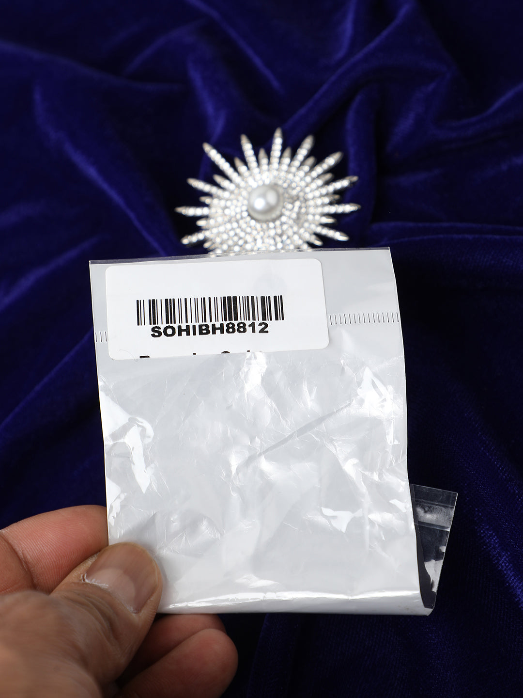Chalice Silver Celestrial Statement BroochFor Casual Wear
