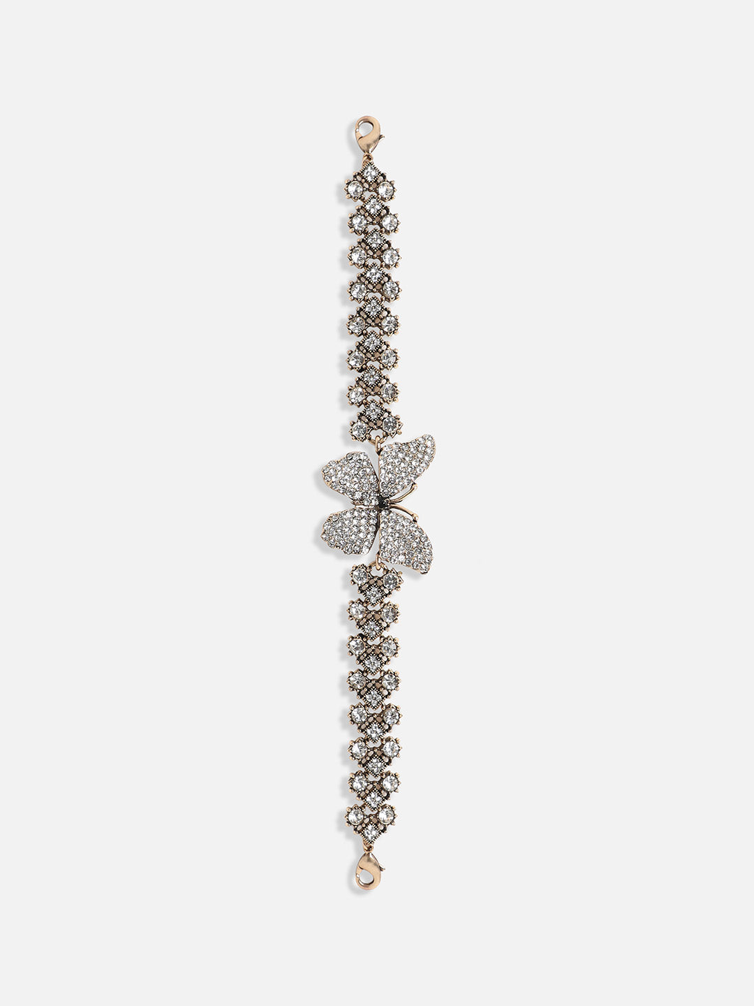 Set Of 2 Gold-Plated Link Bracelet