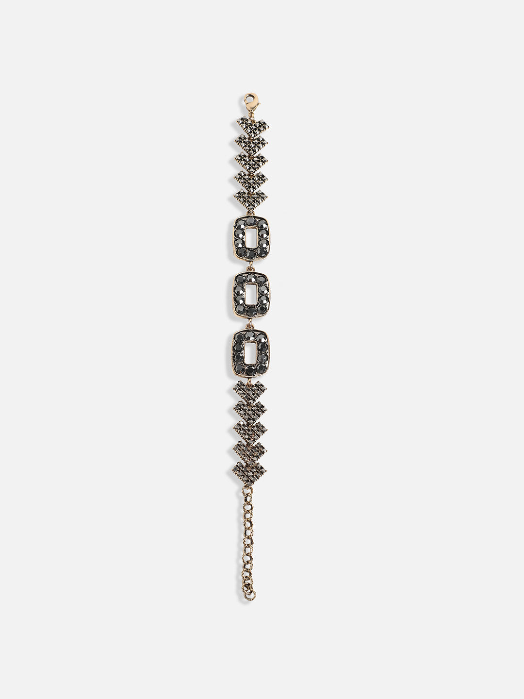 Set Of 2 Gold-Plated Link Bracelet