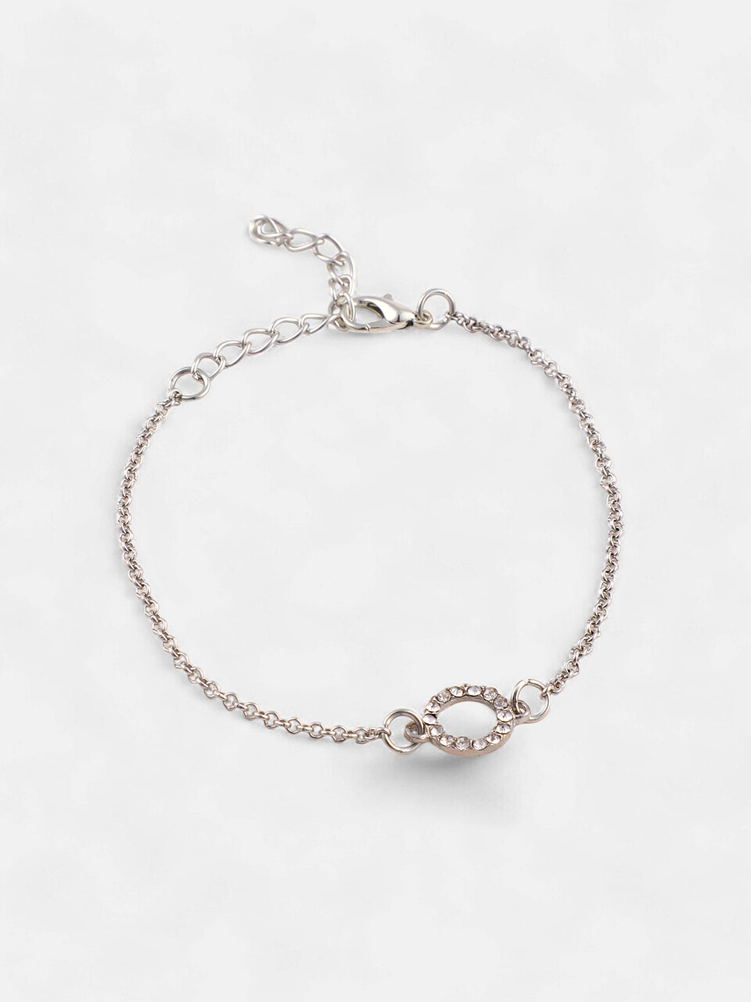 The Celestrial Arrow Multi-Layer Bracelet - Metallic Silver-SOHIBR6190
