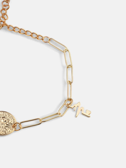 The Monnaie Chainlink Bracelet - California Gold-SOHIBR6191