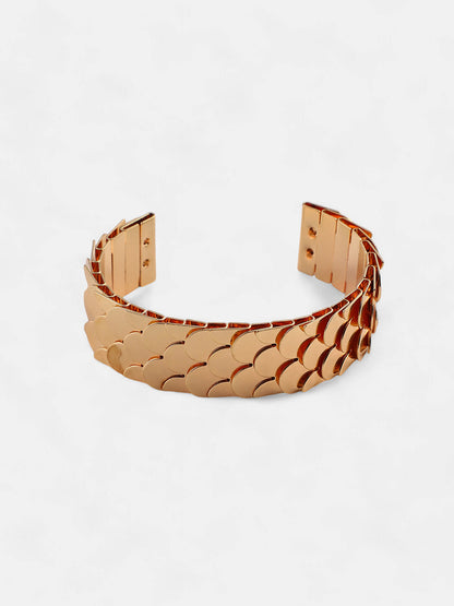 The Python Cuff Bracelet - California Gold-SOHIBR6195