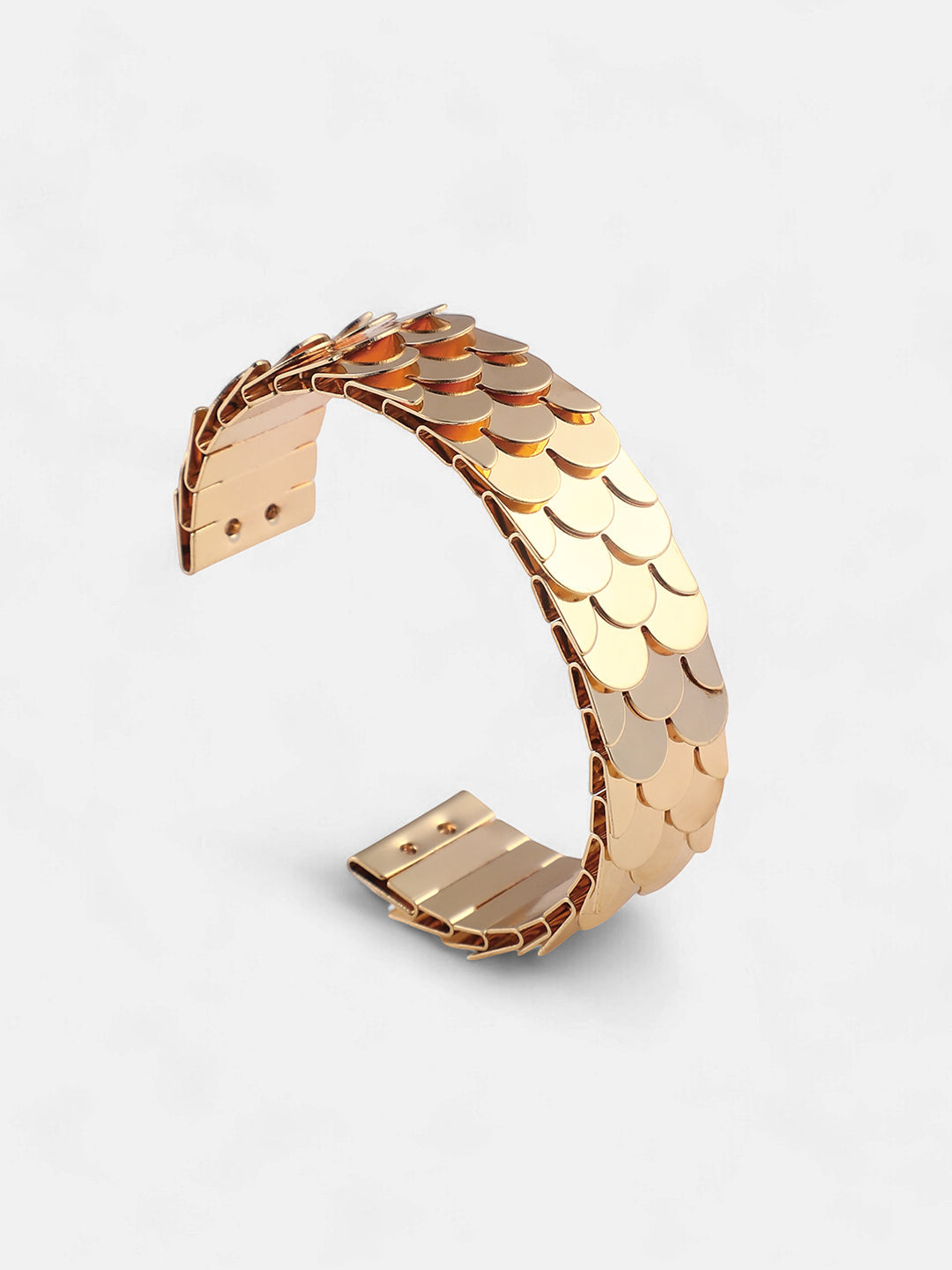 The Python Cuff Bracelet - California Gold-SOHIBR6195