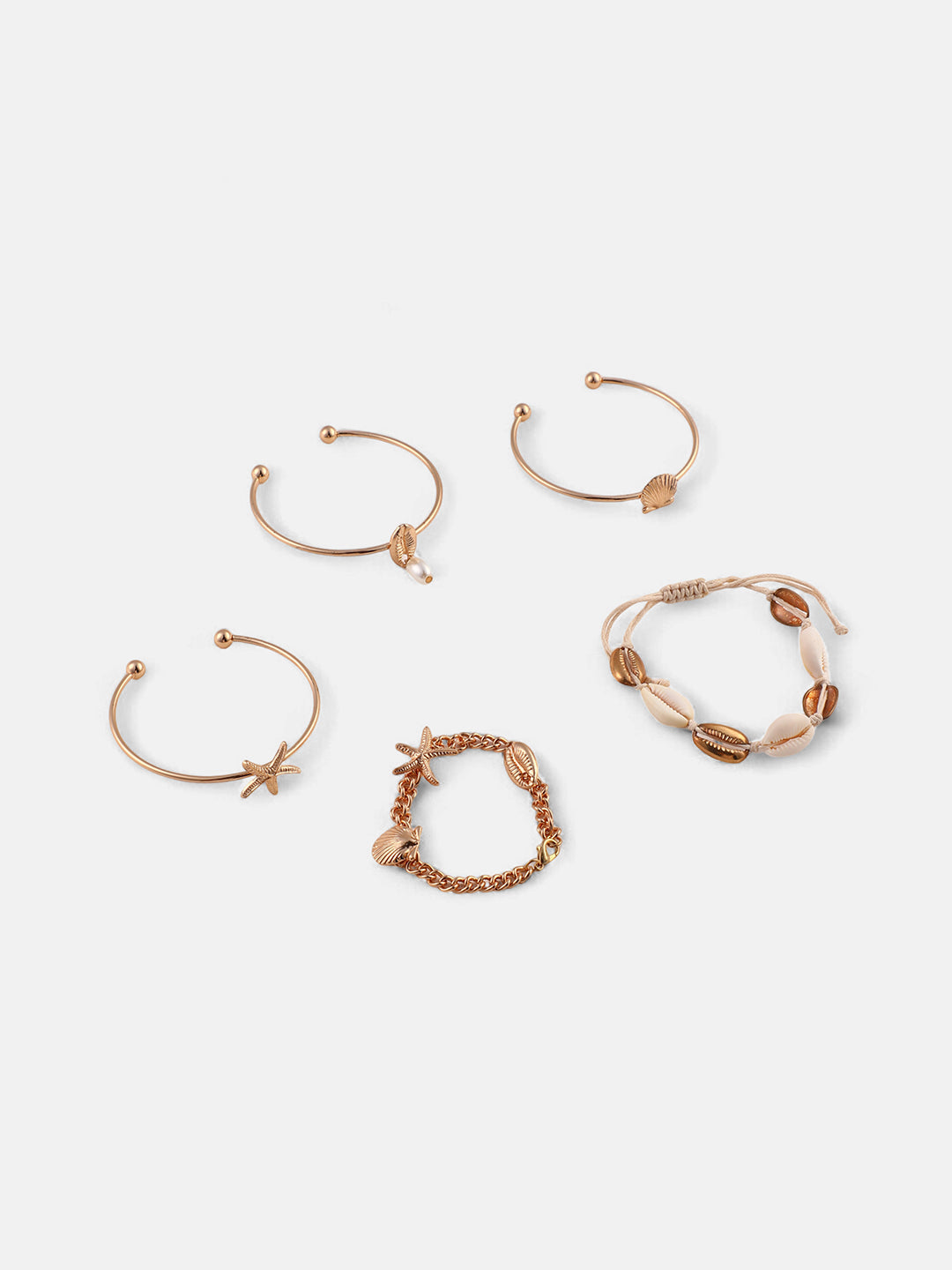 The Cabo Multi-Layer Bracelet - California Gold-SOHIBR6196