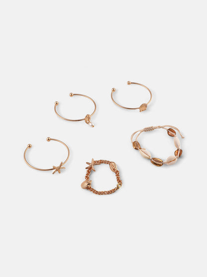 The Cabo Multi-Layer Bracelet - California Gold-SOHIBR6196