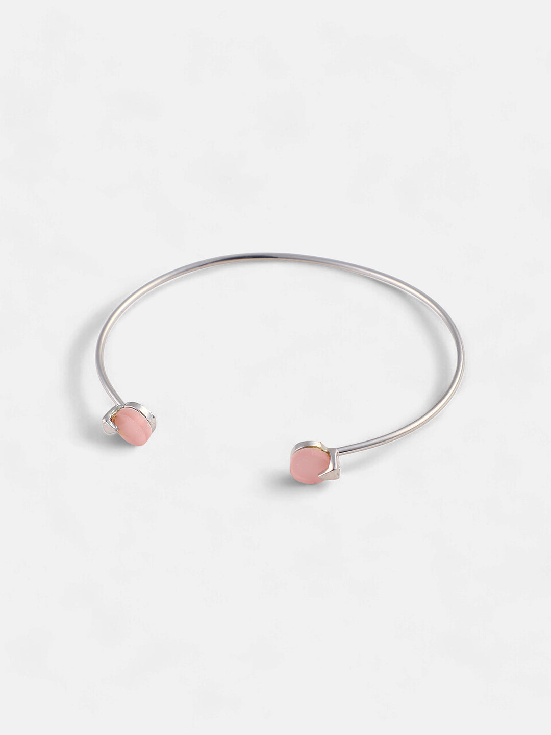 The Duello Multi-Layer Bracelet - Metallic Silver-SOHIBR6199