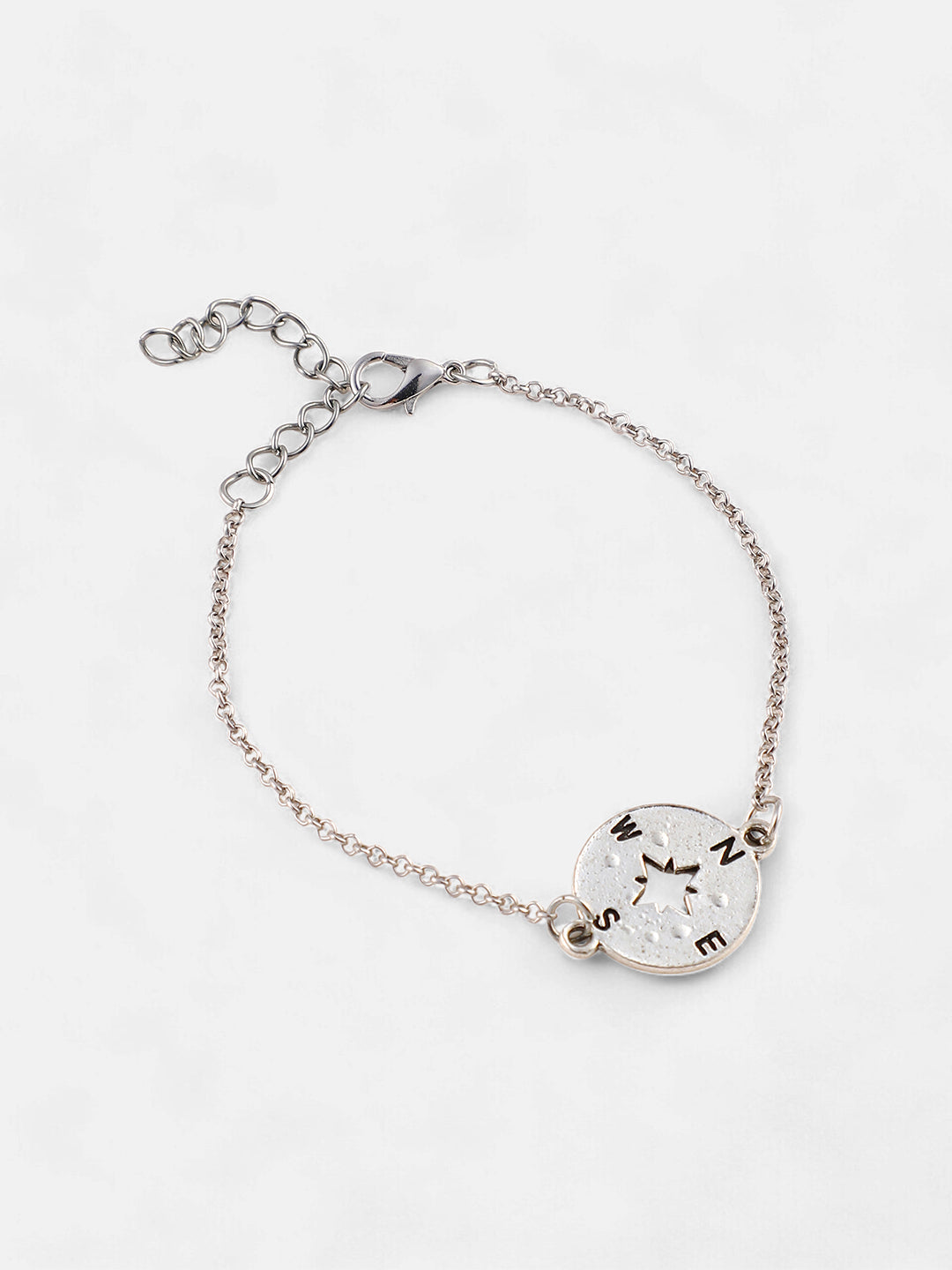 The Sailor's Multi-Layer Bracelet - Metallic Silver-SOHIBR6200