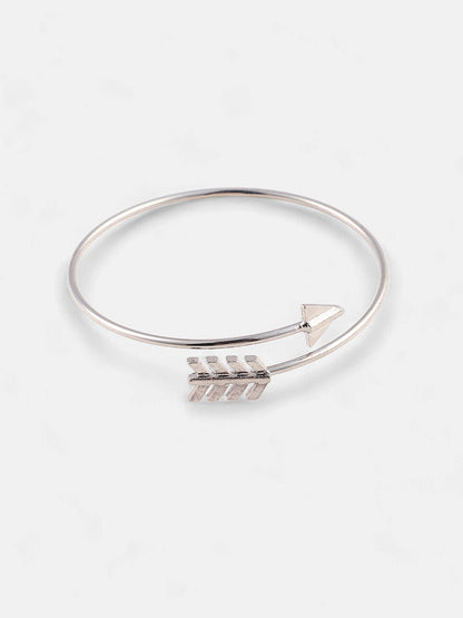 The Sailor's Multi-Layer Bracelet - Metallic Silver-SOHIBR6200