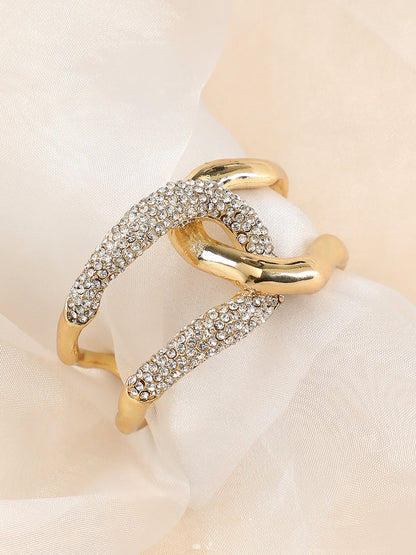 The Opposta Cuff Bracelet - California Gold-SOHIBR6236