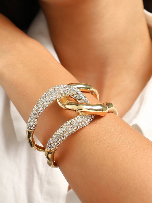 The Opposta Cuff Bracelet - California Gold-SOHIBR6236