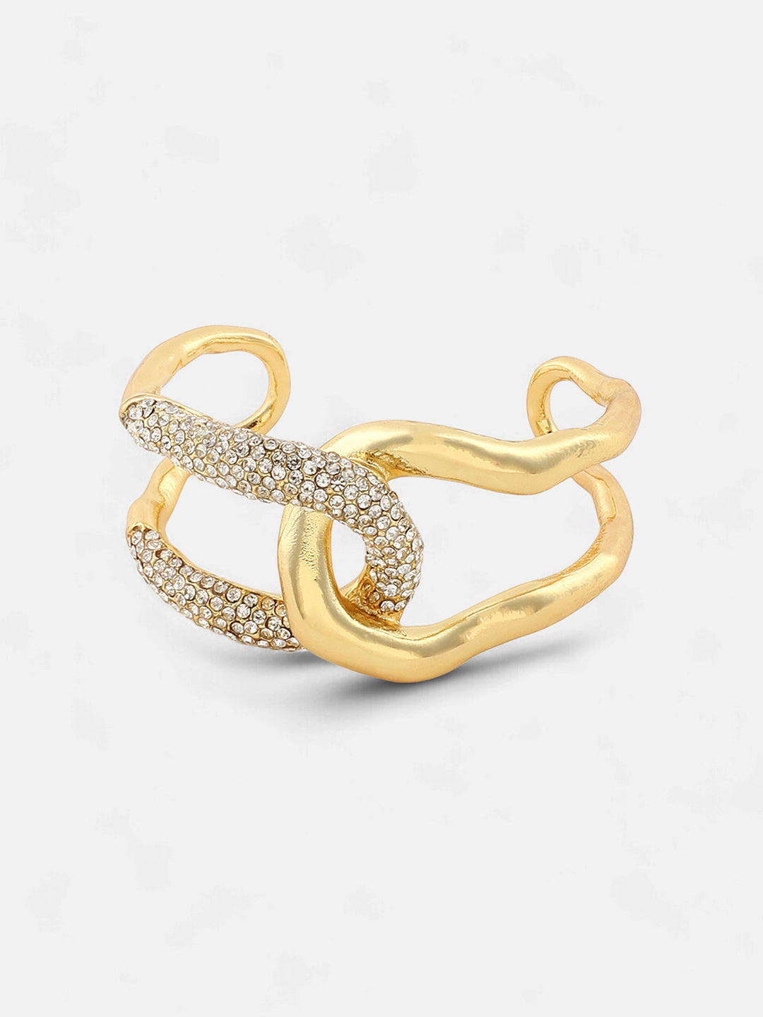 The Opposta Cuff Bracelet - California Gold-SOHIBR6236