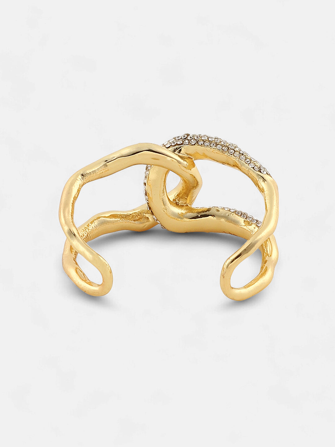 The Opposta Cuff Bracelet - California Gold-SOHIBR6236