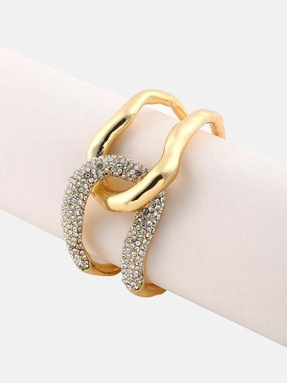 The Opposta Cuff Bracelet - California Gold-SOHIBR6236