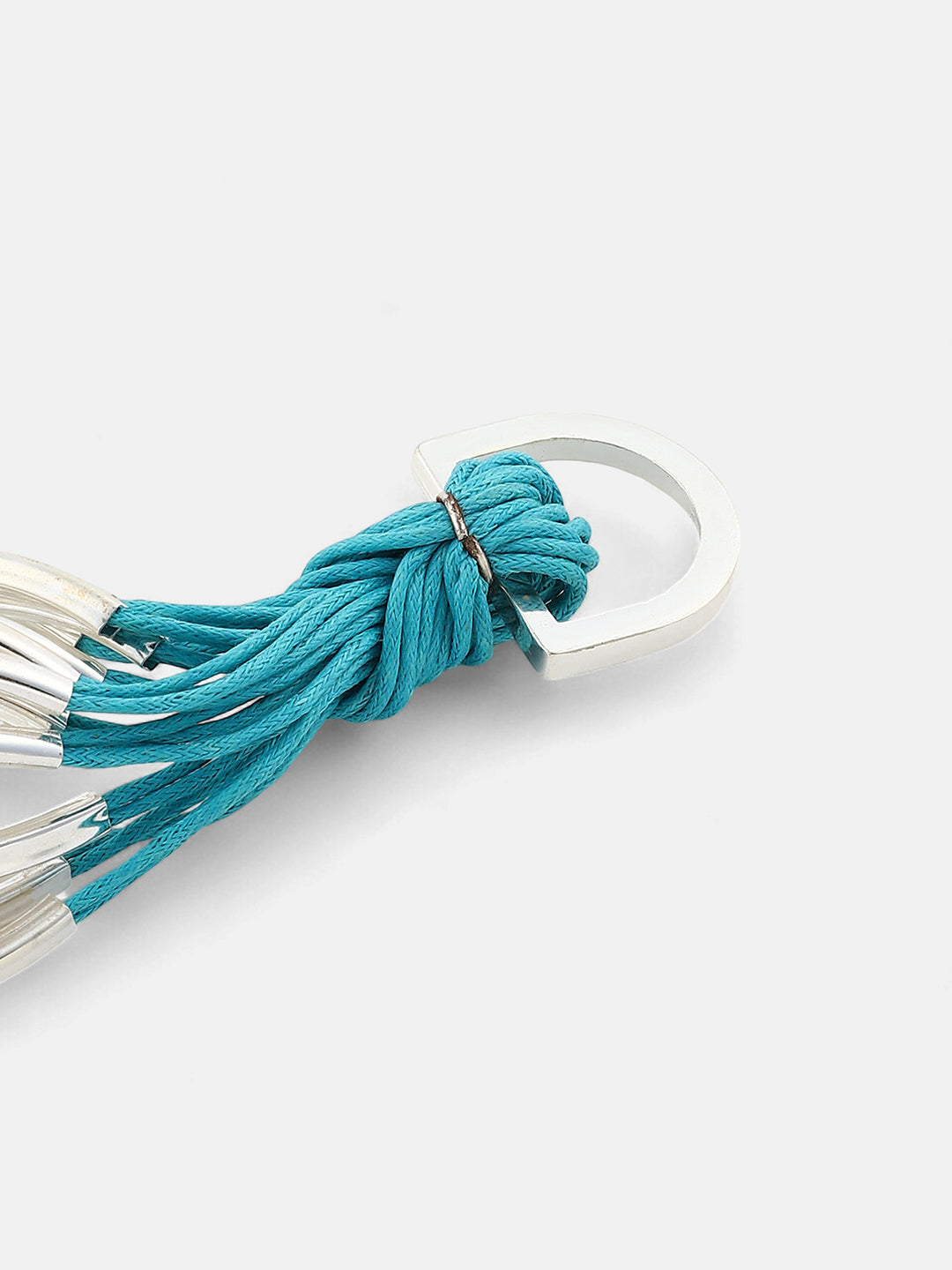 The Filo Statement Bracelet - Sky Blue-SOHIBR6237