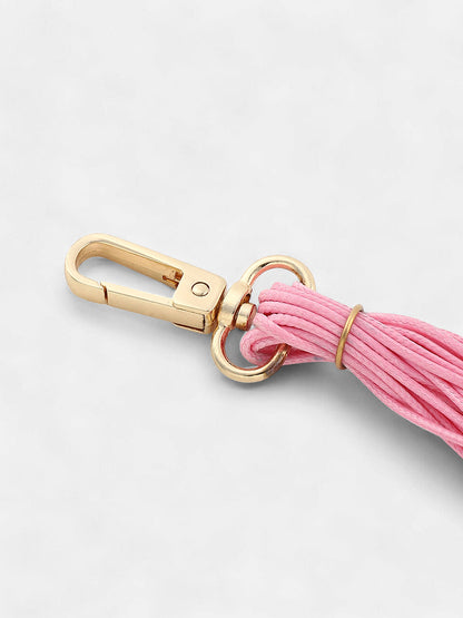 The Filo Statement Bracelet - Rose Pink-SOHIBR6238