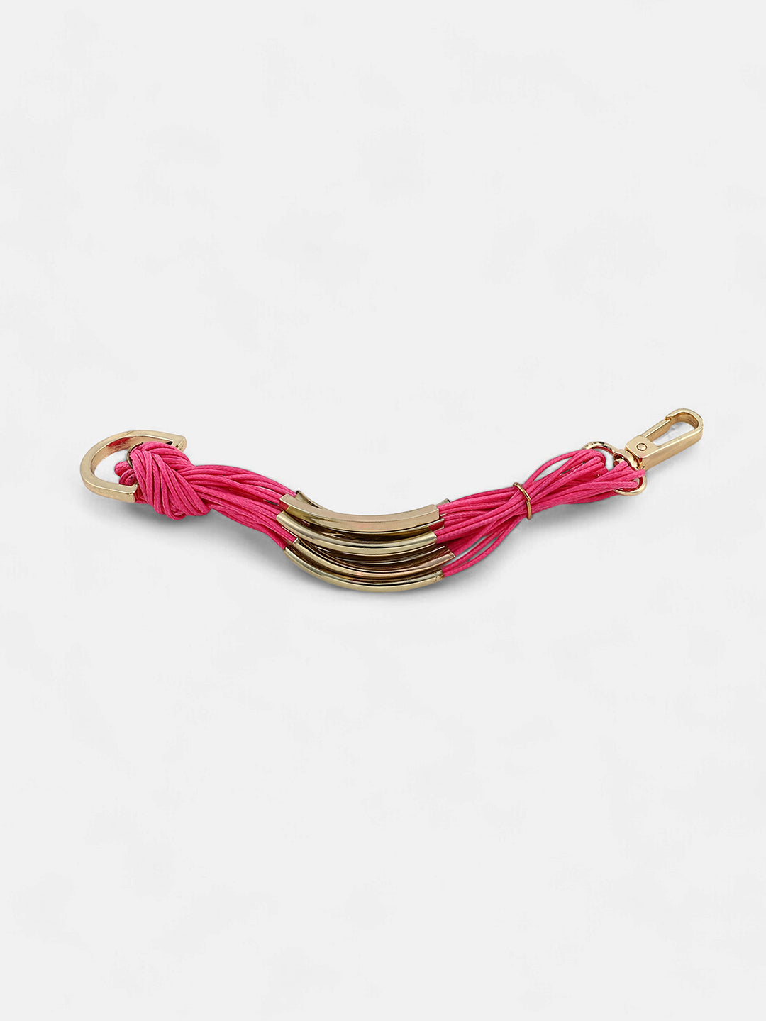 The Filo Statement Bracelet - Fuchsia Pink-SOHIBR6240