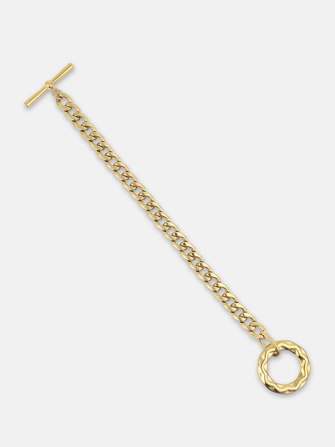 The Sol Halo Link Bracelet - California Gold