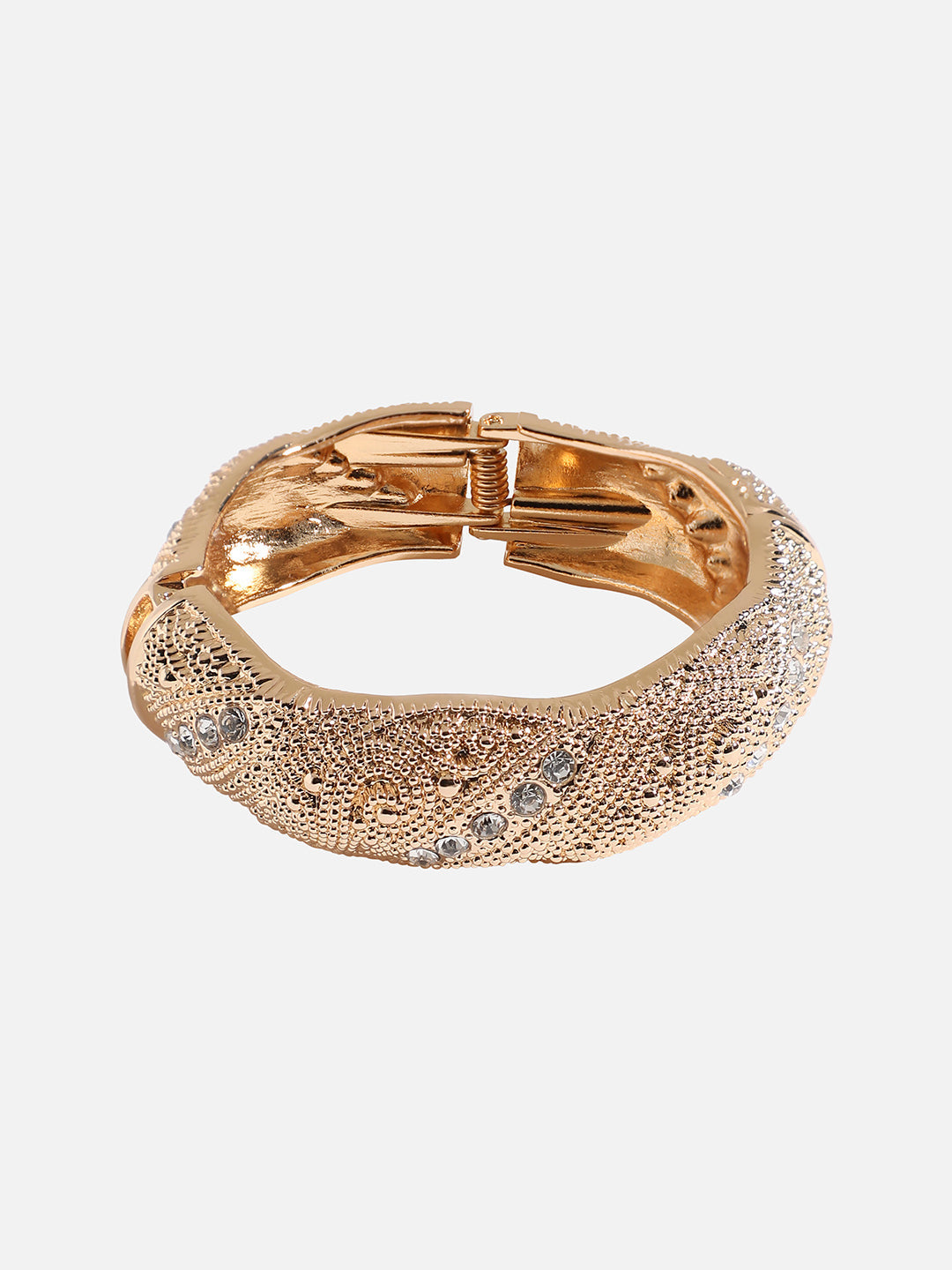 Gold-Plated Cuff Bracelet
