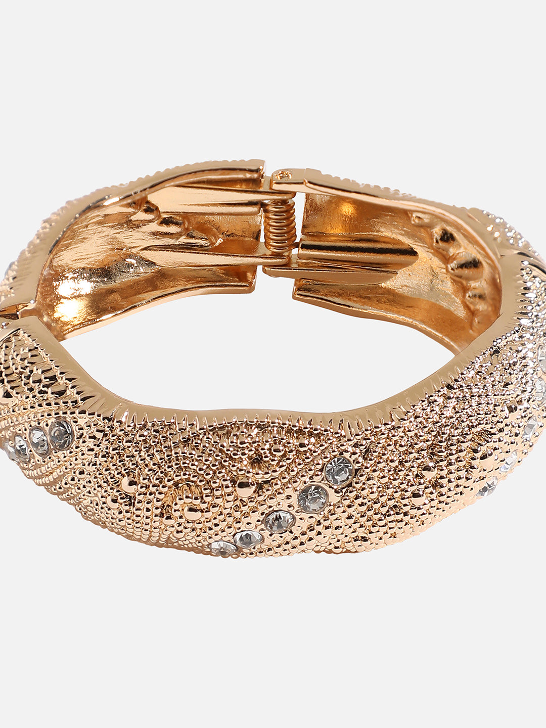 Gold-Plated Cuff Bracelet