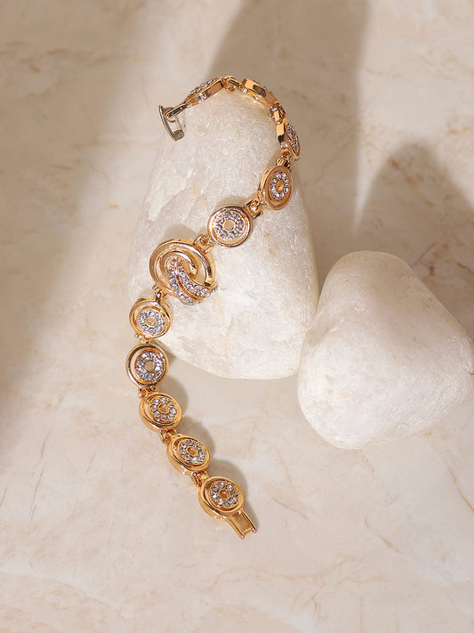 Gold-Plated Charm Bracelet