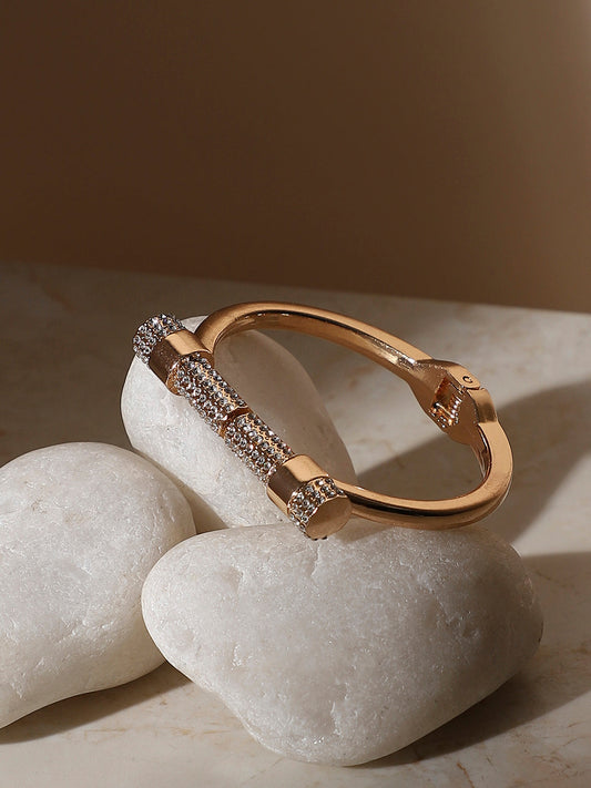 Gold-Plated Cuff Bracelet