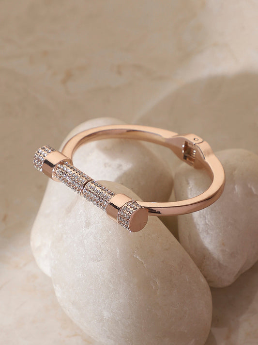 Gold-Plated Cuff Bracelet