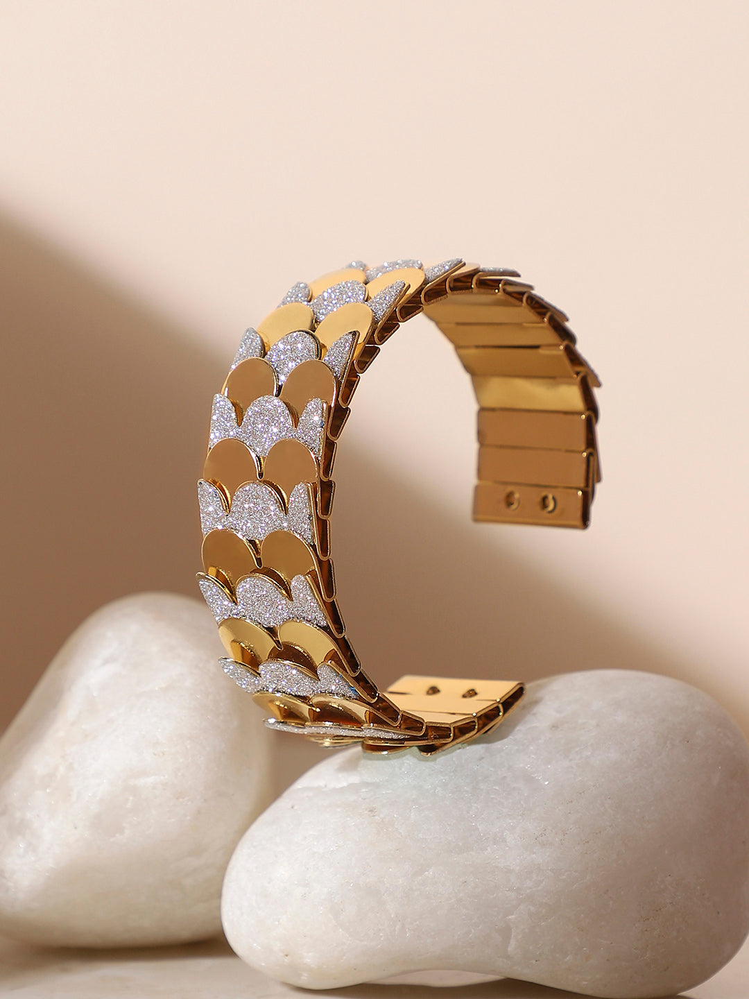 Gold-Plated Cuff Bracelet