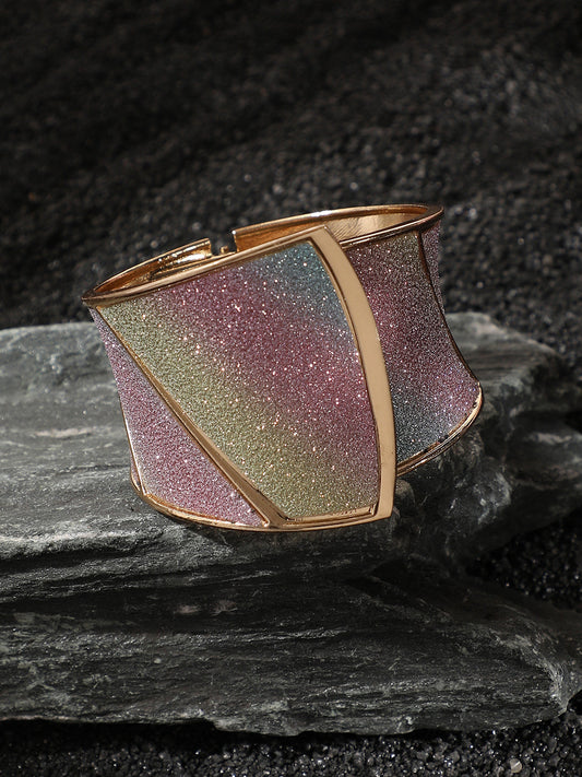 Gold-Plated Cuff Bracelet