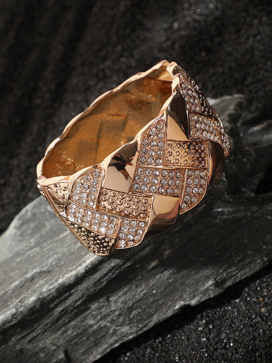 Gold-Plated Cuff Bracelet