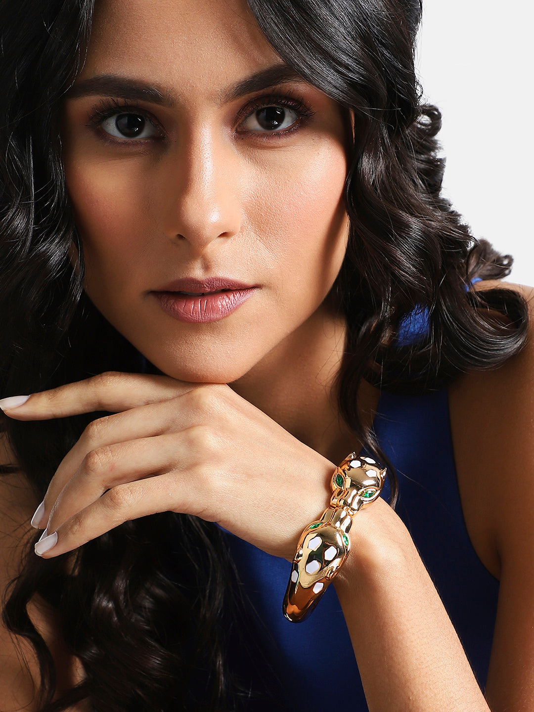 Gold-Plated Cuff Bracelet