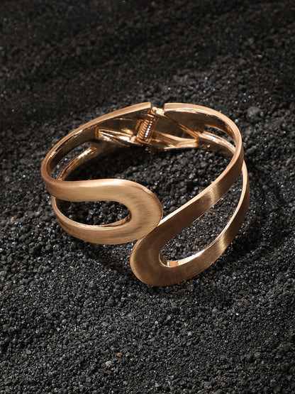 Gold-Plated Cuff Bracelet