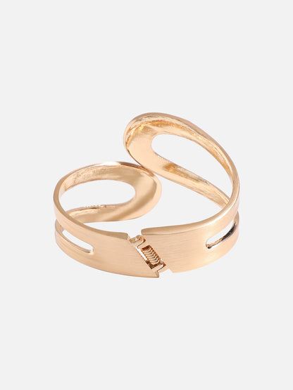 Gold-Plated Cuff Bracelet