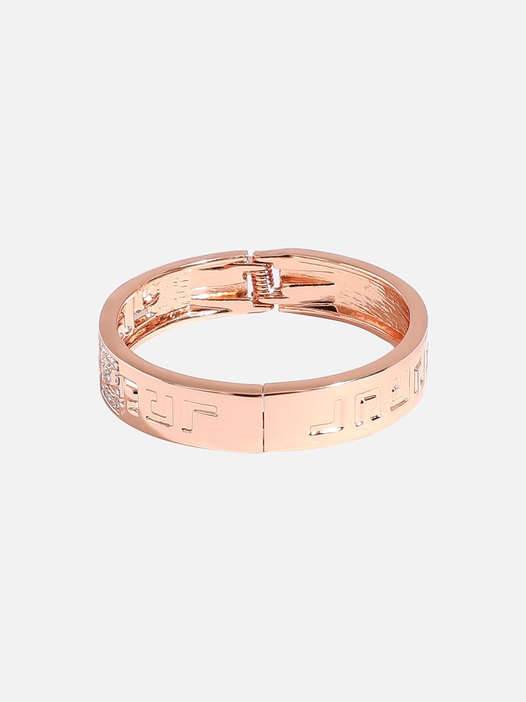 Gold-Plated Bangle-Style Bracelet
