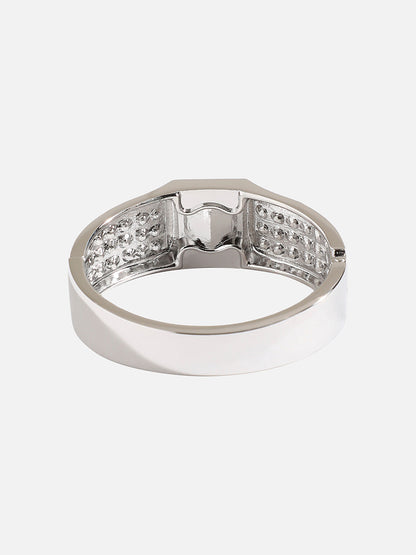 Silver-Plated Kada Bracelet