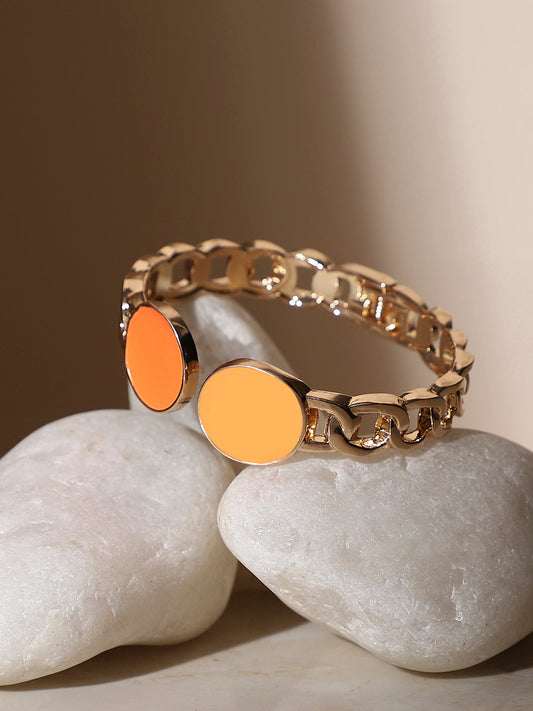 Gold-Plated Cuff Bracelet