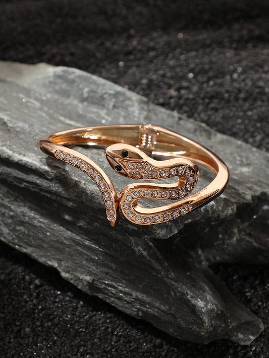 Gold-Plated Cuff Bracelet