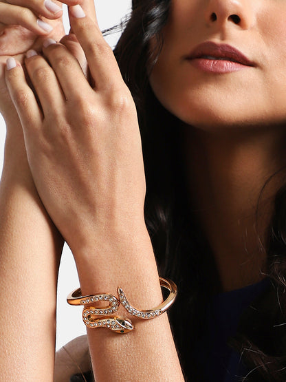Gold-Plated Cuff Bracelet