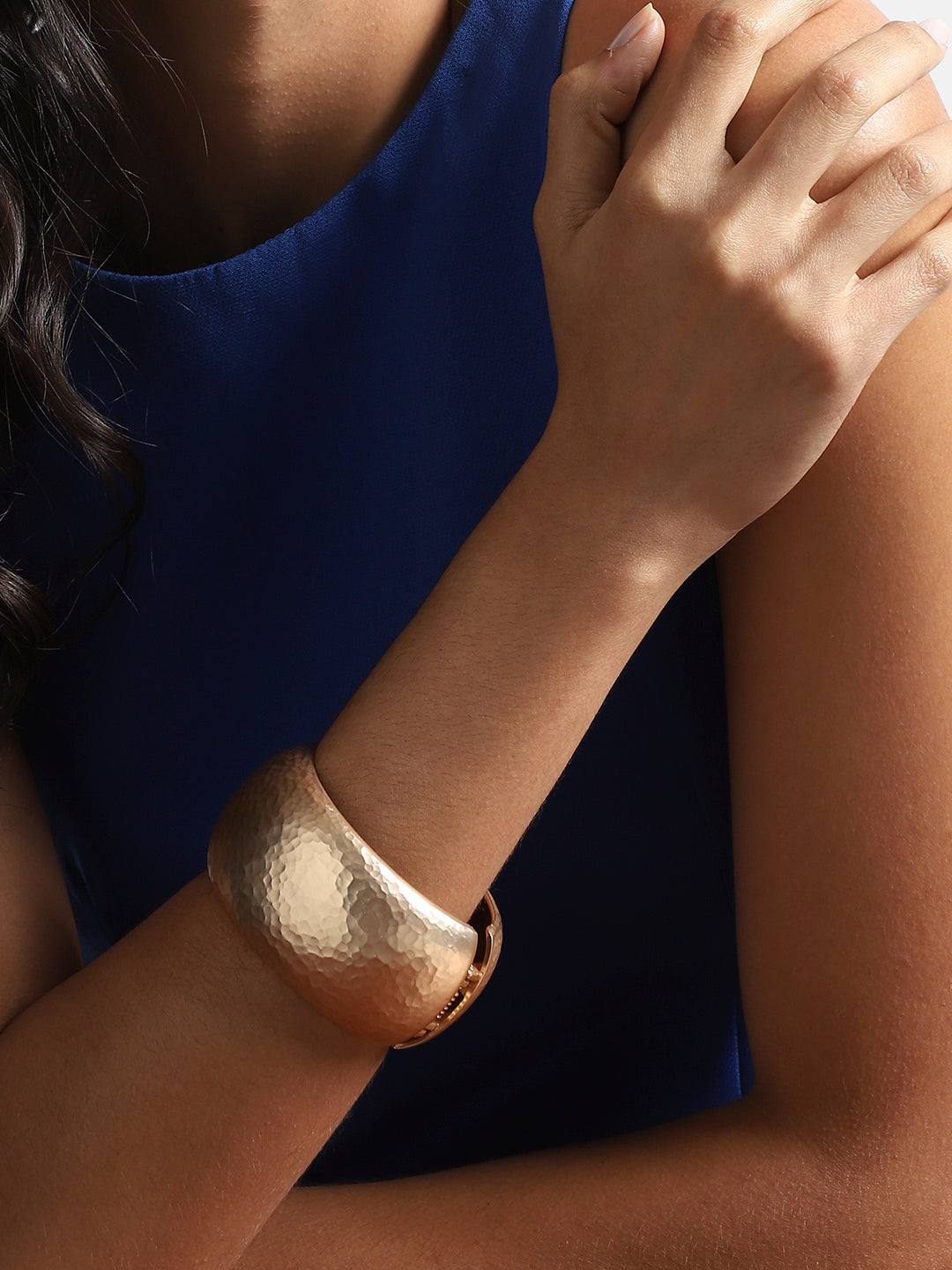 Gold-Plated Cuff Bracelet