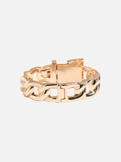 Gold-Plated Link Bracelet