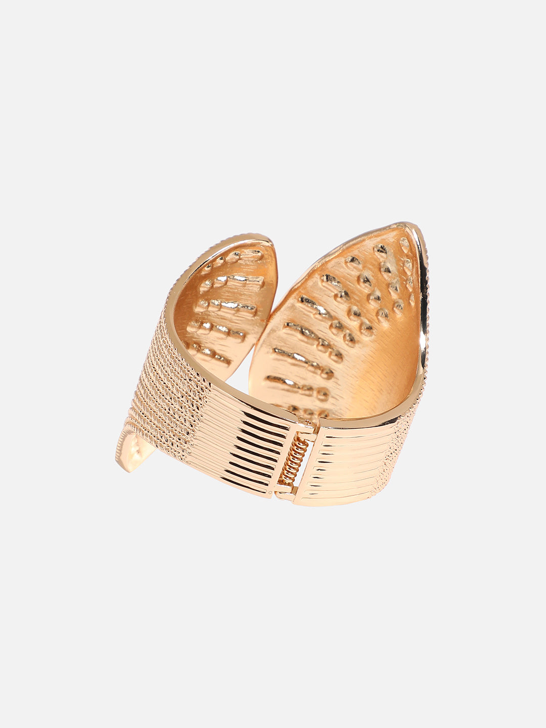 Gold-Plated Cuff Bracelet