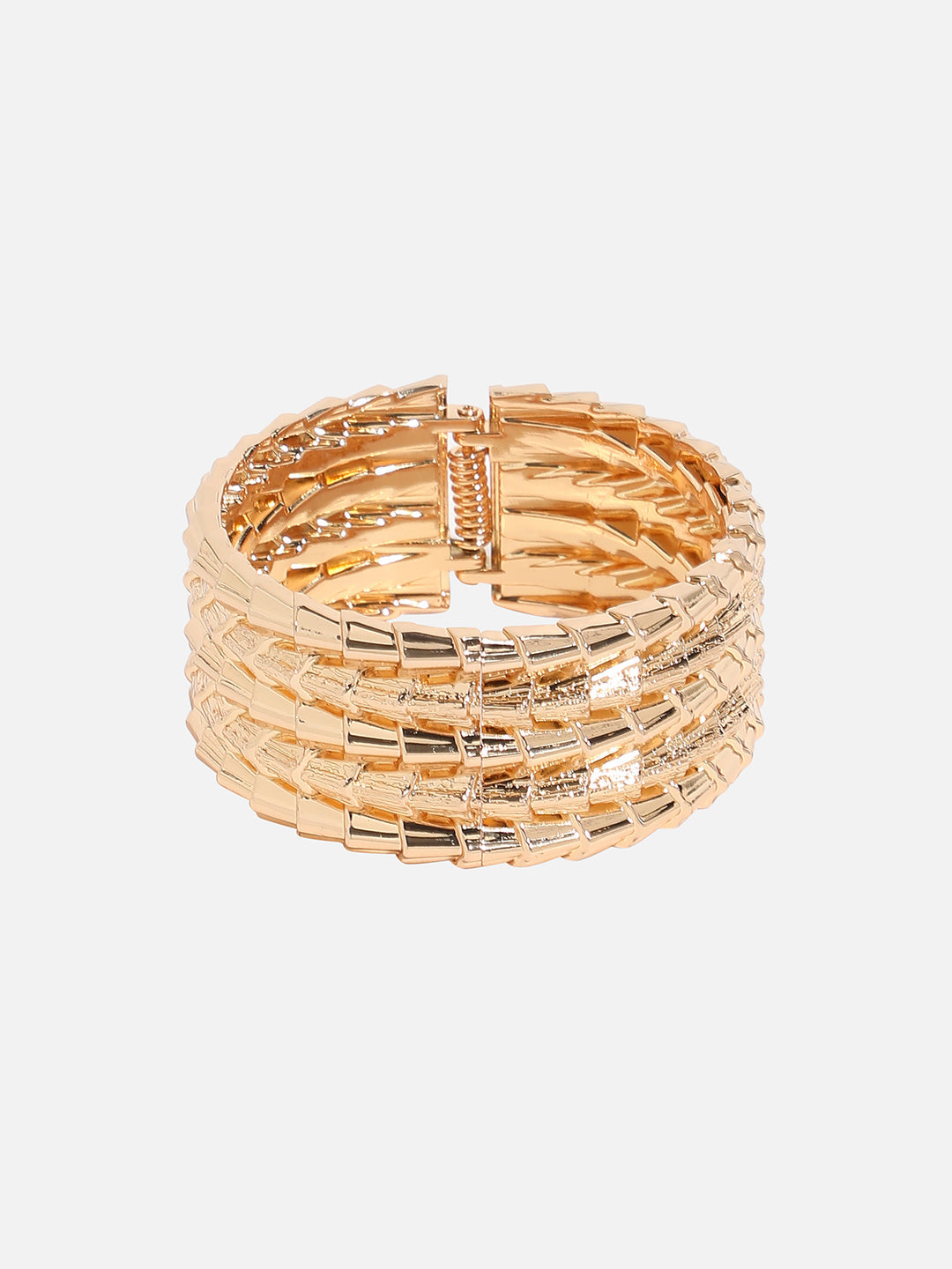 Gold-Plated Cuff Bracelet