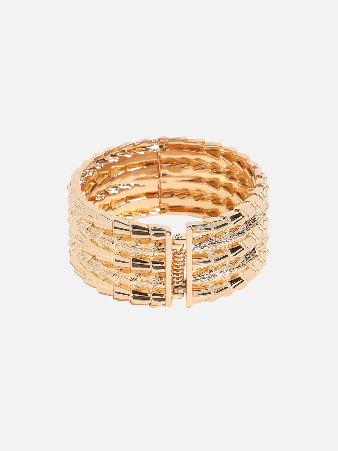 Gold-Plated Cuff Bracelet